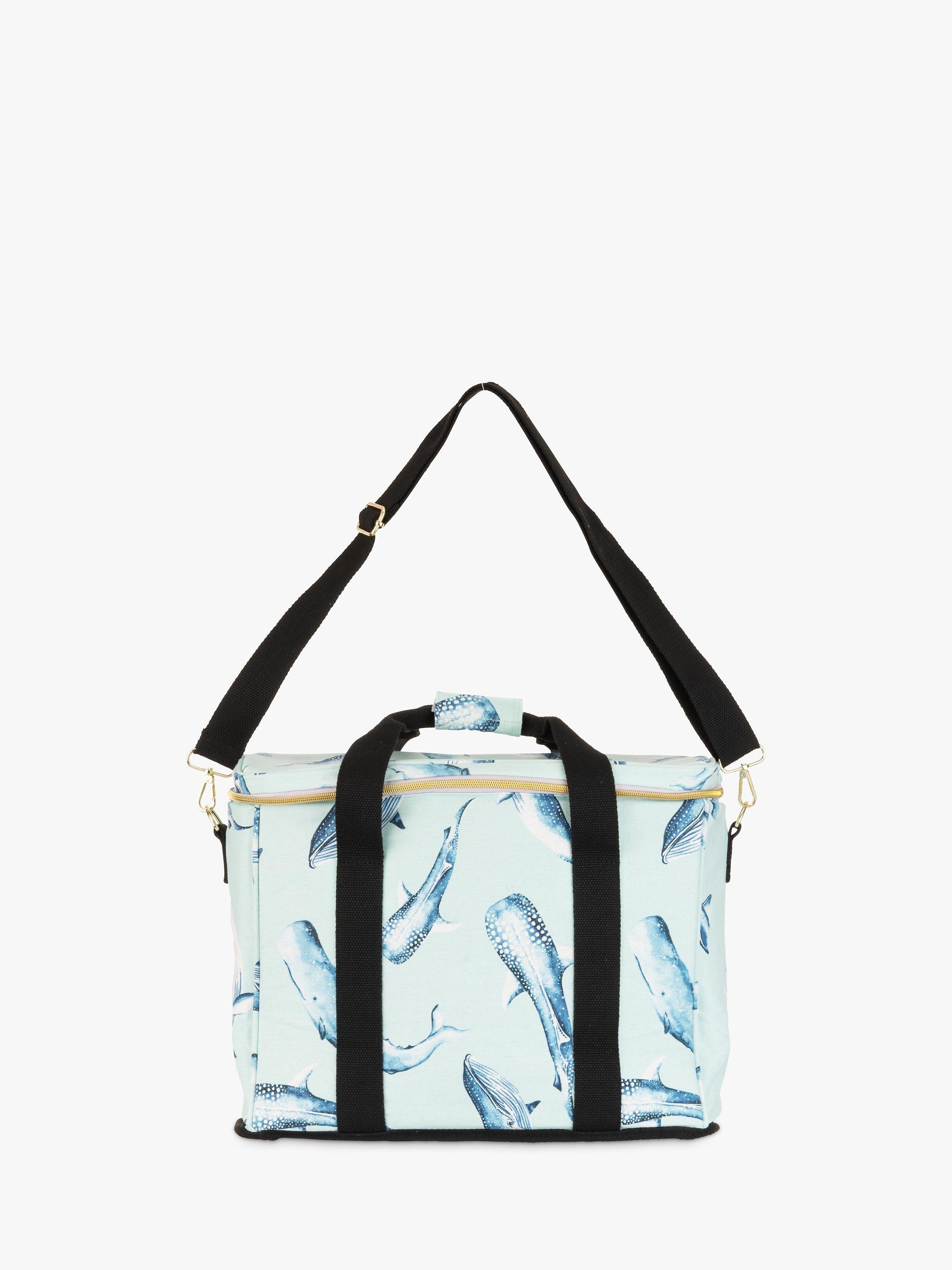 Yvonne Ellen Whale Picnic Cooler Bag, 26L, Blue
