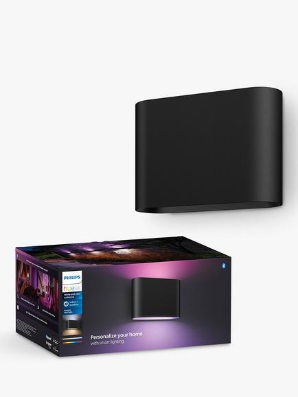 Philips Hue Dymera Dual Beam Indoor/Outdoor Smart Wall Light, Multi