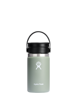 Hydro Flask Double Wall Vacuum Insulated Stainless Steel Wide Mouth Travel Mug, 355ml, Agave