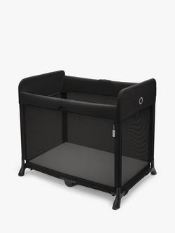 Bugaboo Stardust Pop-Up Travel Cot, Midnight Black