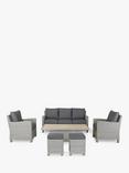 KETTLER Palma Signature 7-Seater Garden Lounging/Dining Set with Slatted Top High/Low Table