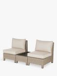 KETTLER Palma 2-Seater Low Companion Garden Lounging Set