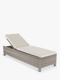 KETTLER Palma Sunlounger, White Wash/Grey Taupe