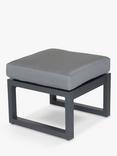 KETTLER Elba Grande Garden Footstool, Grey