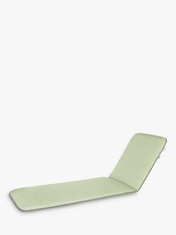 John Lewis Henley by KETTLER Sunlounger Cushion, Sage