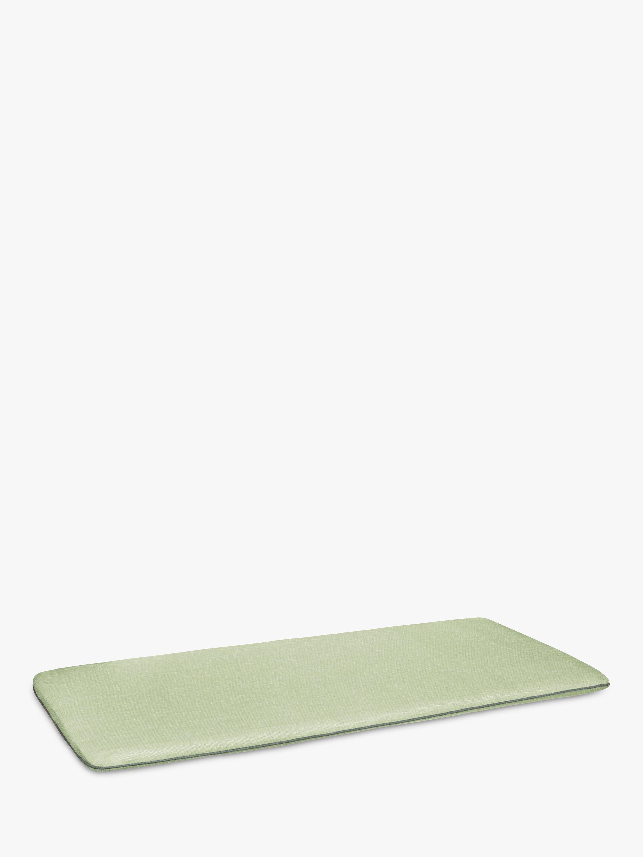 John Lewis Henley by KETTLER 2-Seater Garden Bench Cushion, Sage