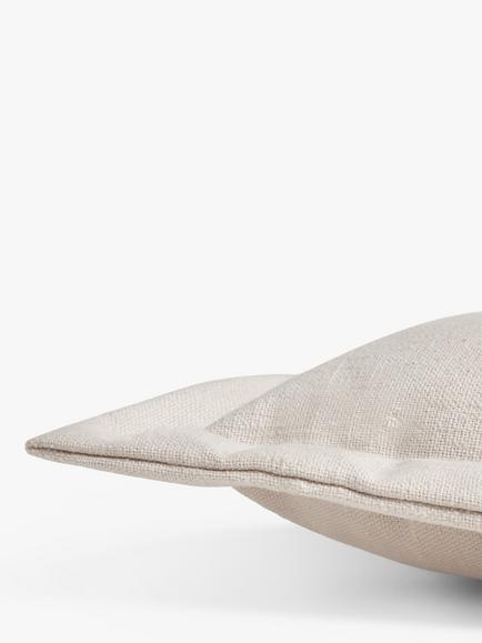 John Lewis Indoor/Outdoor Seat Pad - view 2, Greige