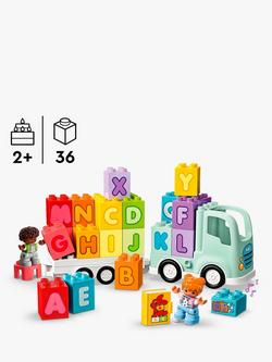 LEGO DUPLO Town Alphabet Truck Toddler Learning Toy 10421 - view 2, Multi