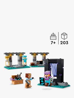 LEGO Minecraft The Armoury Toy with Character Figures 21252 - view 2, Multi