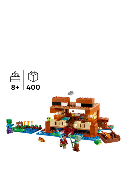 LEGO Minecraft 21256 The Frog House - view 2, Multi