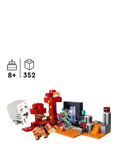 LEGO Minecraft The Nether Portal Ambush Building Toy 21255