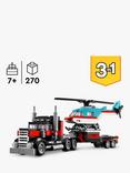 LEGO Creator 31146 Flatbed Truck with Helicopter