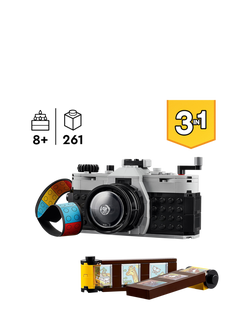LEGO Creator 3in1 Retro Camera Toy for Girls and Boys 31147 - view 2, Multi