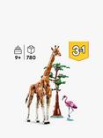 LEGO Creator 3in1 Wild Safari Animals Nature Toys Set 31150