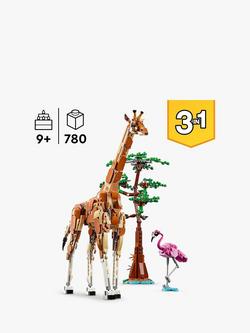 LEGO Creator 3in1 Wild Safari Animals Nature Toys Set 31150 - view 2, Multi