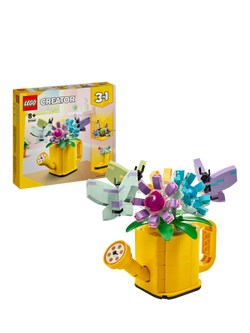 LEGO Creator 3in1 Flowers in Watering Can Nature Toys 31149, Multi
