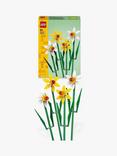 LEGO Botanicals Daffodils Artificial Faux Flowers Set 40747