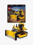 LEGO Technic Heavy-Duty Bulldozer Construction Toy 42163