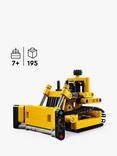 LEGO Technic Heavy-Duty Bulldozer Construction Toy 42163