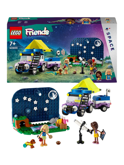 LEGO Friends 42603 Stargazing Camping Vehicle, Multi