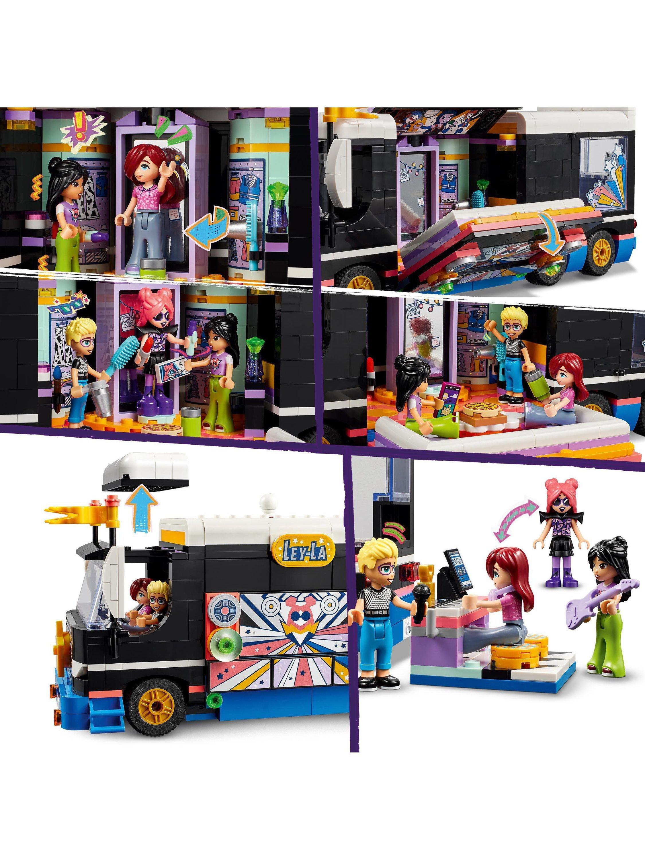 LEGO Friends 42619 Pop Star Music Tour Bus
