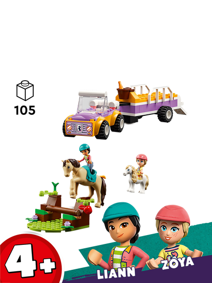 LEGO Friends 42634 Horse and Pony Trailer - view 2, Multi