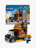 LEGO City Burger Van Food Truck Vehicle Toy Set 60404