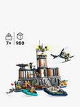 LEGO City Police Prison Island with Helicopter Toy 60419