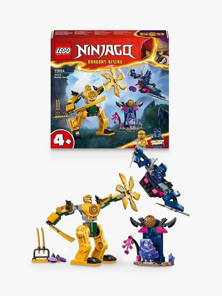 LEGO NINJAGO Arin’s Battle Mech Action Figure Toy Set 71804, Multi