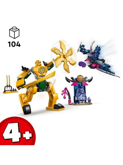 LEGO NINJAGO Arin’s Battle Mech Action Figure Toy Set 71804 - view 2, Multi