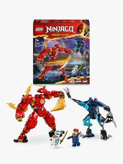 LEGO NINJAGO Kai’s Elemental Fire Mech Ninja Toy Set 71808, Multi