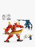 LEGO NINJAGO Kai’s Elemental Fire Mech Ninja Toy Set 71808