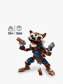 LEGO Marvel Rocket & Baby Groot Buildable Toy Figures 76282 - view 2, Multi