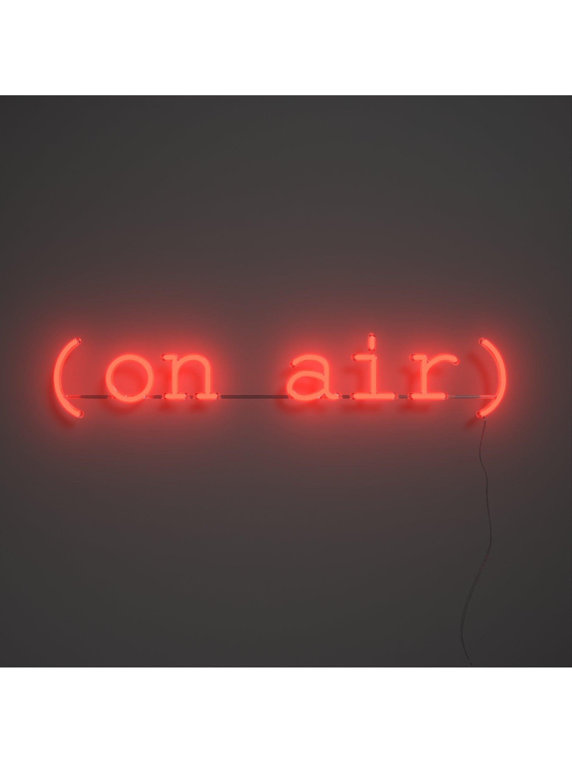 Yellowpop Word Art On Air LED Neon Sign, Red