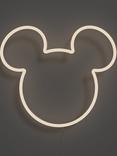 Yellowpop Disney Mickey Ears LED Neon Sign, White