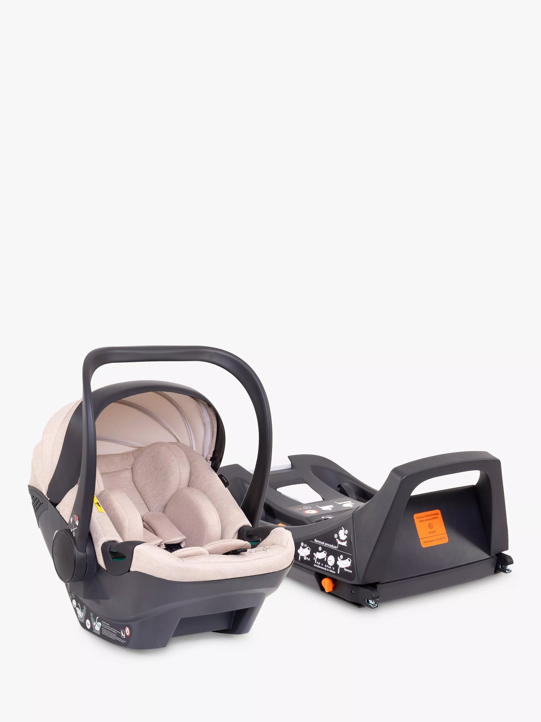 iCandy Cocoon iSize Car Seat & ISOFIX Base