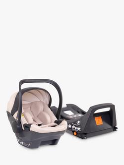 iCandy Cocoon iSize Car Seat & ISOFIX Base, Latte