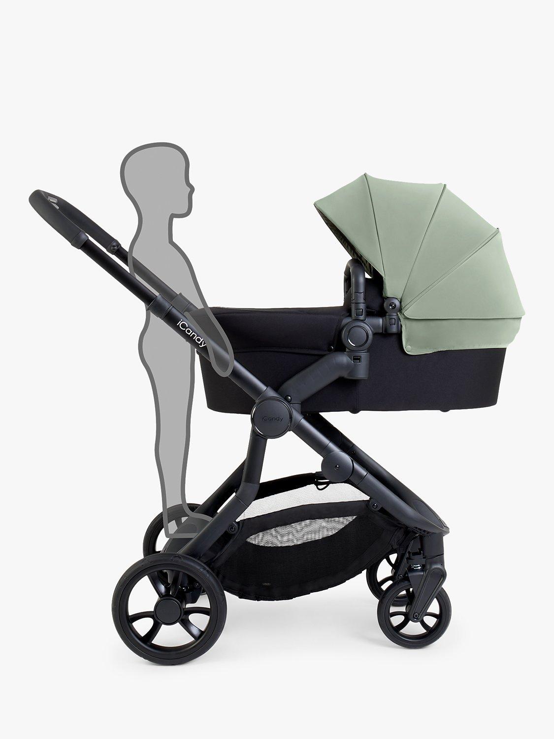 iCandy Orange 4 Pushchair Carrycot Rain Cover Bundle Pack Pistachio