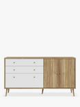 EasyKlix Harllson Large Sideboard White/Oak