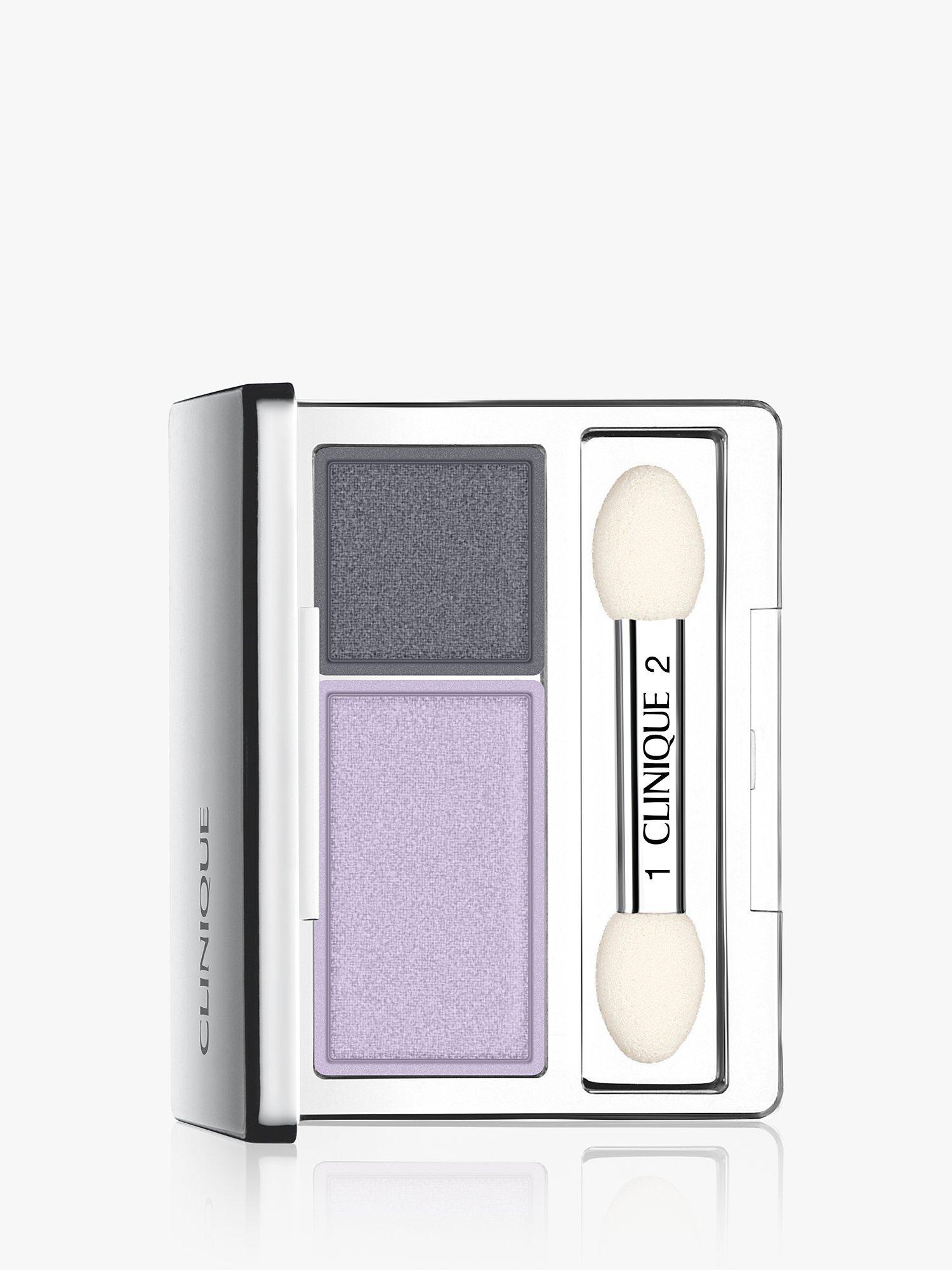 Product image 1 of 2, which shows Clinique All About Shadow Duos, Blackberry Frost