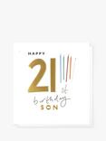 Caroline Gardner Son Happy 21st Birthday Card