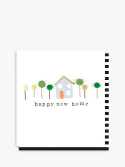 Caroline Gardner New Home Trees Greeting Card, Multi