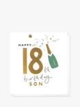 Caroline Gardner Son Happy 18th Birthday Card