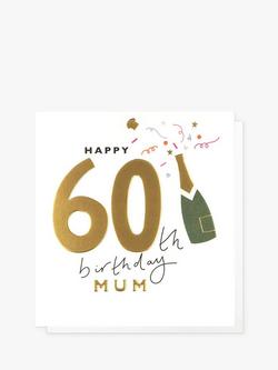 Caroline Gardner Mum Happy 60th Birthday Card, Multi