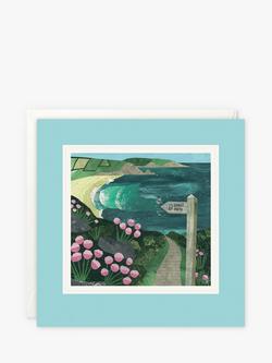 James Ellis Stevens Coast Path Paintworks Greeting Card, Multi