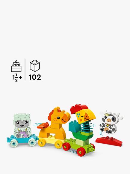LEGO DUPLO 10412 Animal Train - view 2, Multi