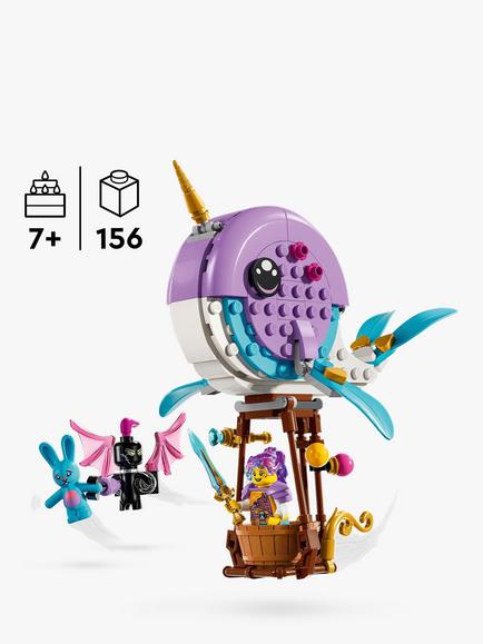 LEGO DREAMZzz 71472 Izzie's Narwhal Hot-Air Balloon - view 2, Multi