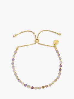 Estella Bartlett  Amelia Amethyst Bracelet, Gold, Gold