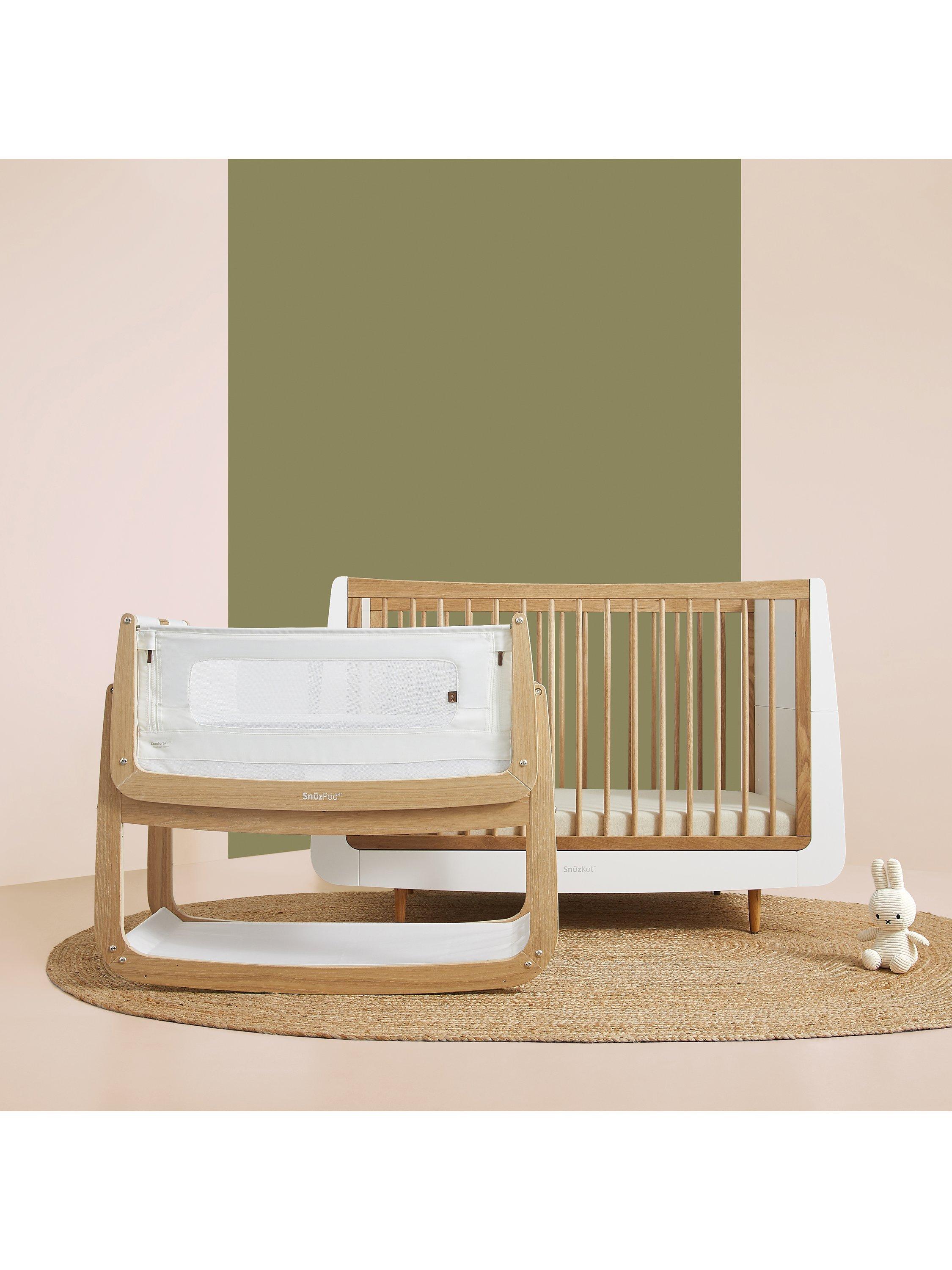 John lewis bedside crib best sale