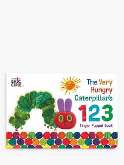 Gardners The Very Hungry Caterpillar Finger Puppet Kids' Book, Multi